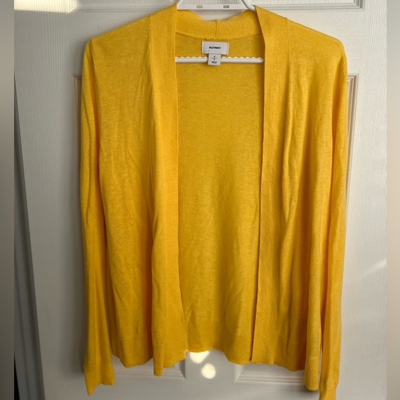 Old Navy Yellow Cardigan - Picture 1 of 2